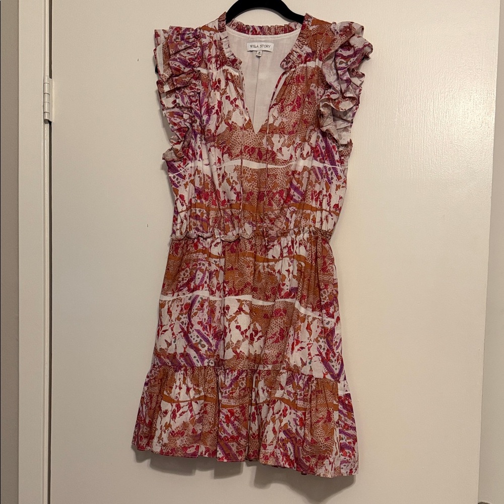 Willa Story Ruffle Mini Dress